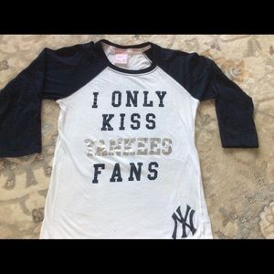 PINK VS Yankees baseball shirt
